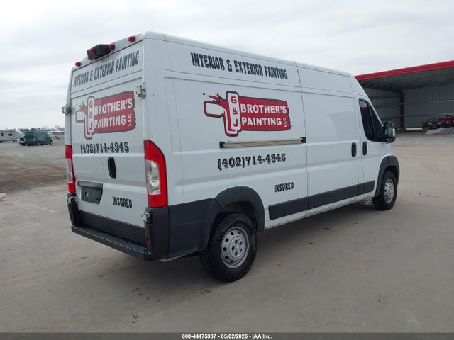 Продаж на аукціоні авто 2019 Ram Promaster 2500 High Roof 159 Wb, vin: 3C6TRVDG5KE544423, номер лоту: 44475907