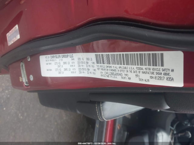 Jeep Cherokee Limited 2014 1C4PJLDB8EW205403 Image 9