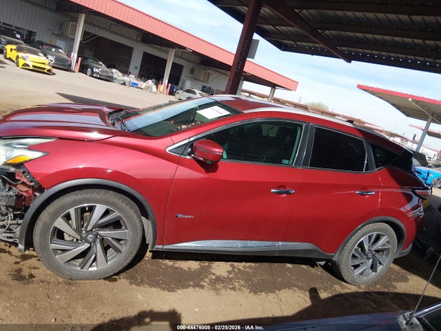 5N1CZ2MGXGN154410 Nissan Murano Hybrid Platinum