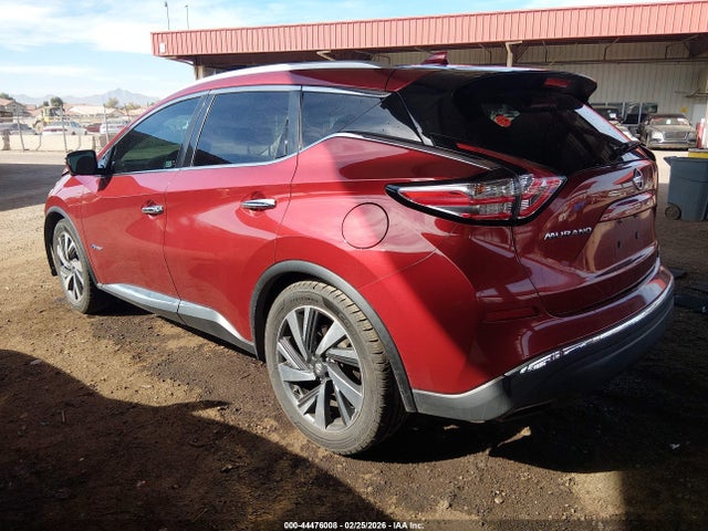 5N1CZ2MGXGN154410 Nissan Murano Hybrid Platinum