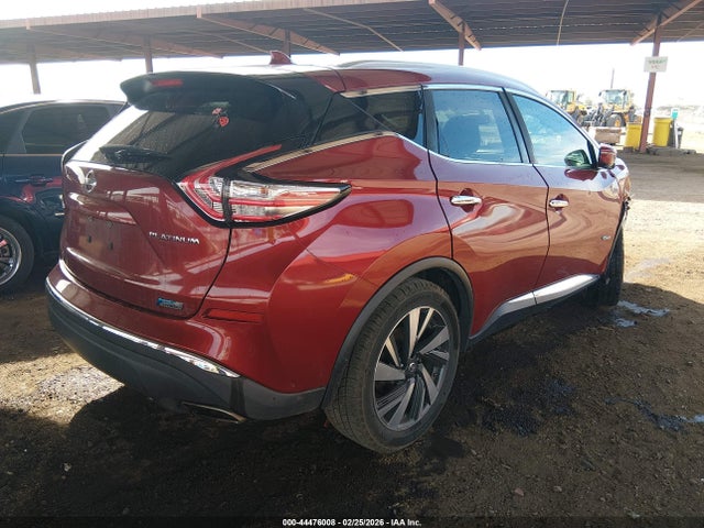 5N1CZ2MGXGN154410 Nissan Murano Hybrid Platinum