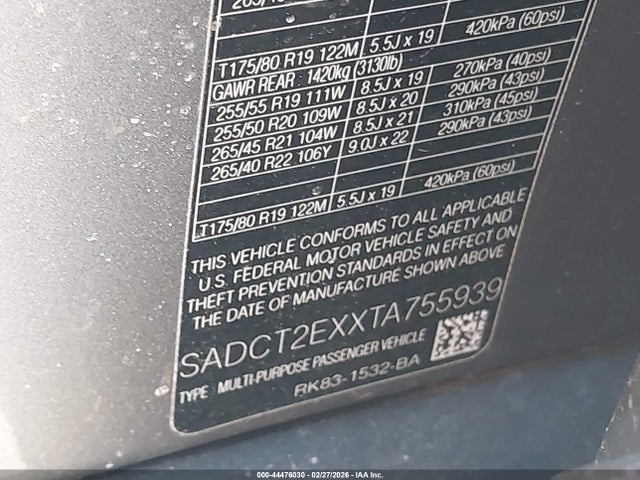 2026 JAGUAR F-PACE SADCT2EXXTA755939 Photo 8