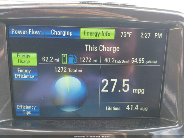 1G1RE6E44EU138477 Chevrolet Volt
