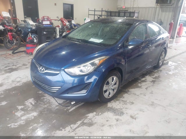 2016 Hyundai Elantra Se მანქანა იყიდება აუქციონზე, vin: 5NPDH4AE8GH702060, აუქციონის ნომერი: 44476198