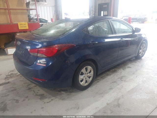 2016 Hyundai Elantra Se მანქანა იყიდება აუქციონზე, vin: 5NPDH4AE8GH702060, აუქციონის ნომერი: 44476198