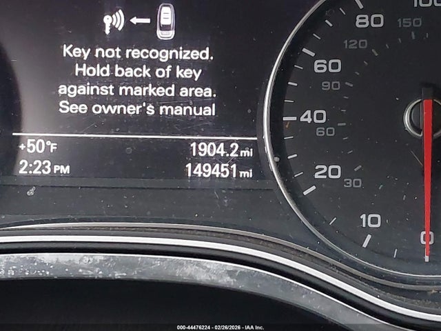 44476224 :رقم المزاد ، WAUBGAFC8CN006726 vin ، 2012 Audi A6 3.0 Premium مزاد بيع