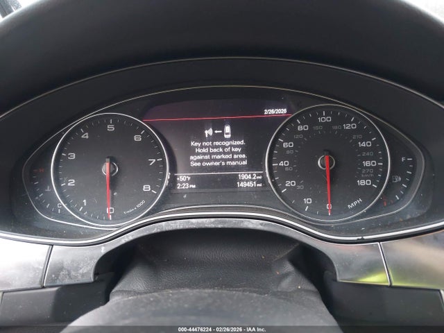 44476224 :رقم المزاد ، WAUBGAFC8CN006726 vin ، 2012 Audi A6 3.0 Premium مزاد بيع
