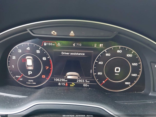 2019 Audi Q7 55 Premium/55 Se Premium მანქანა იყიდება აუქციონზე, vin: WA1LAAF70KD004835, აუქციონის ნომერი: 44476248