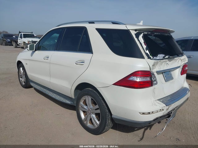 44476339 :رقم المزاد ، 4JGDA5HB2CA059546 vin ، 2012 Mercedes-benz Ml 350 4matic مزاد بيع