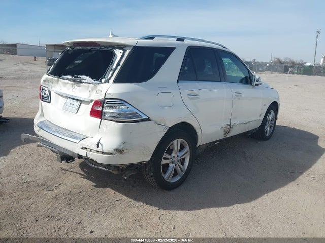 44476339 :رقم المزاد ، 4JGDA5HB2CA059546 vin ، 2012 Mercedes-benz Ml 350 4matic مزاد بيع