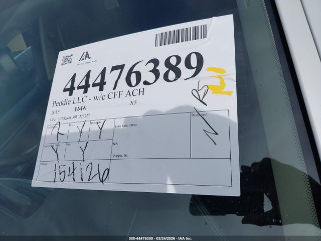 5UXKR6C50F0J77227 BMW X5 Xdrive50i