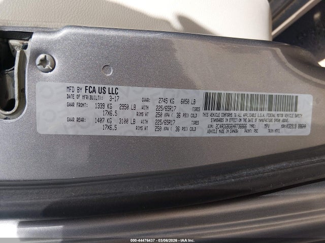 2C4RDGBG6HR736666 Dodge Grand Caravan Se