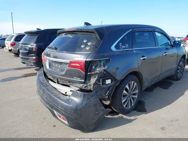 5FRYD4H47GB053942 Acura Mdx Technology Acurawatch Plus Packages/technology Package
