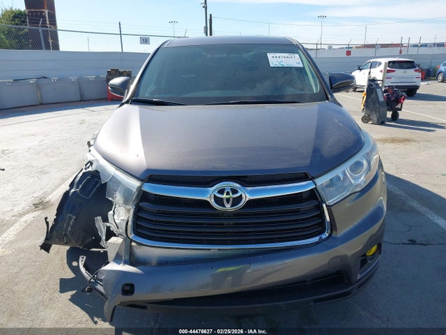 5TDZKRFH7GS186128 Toyota Highlander Le Plus V6