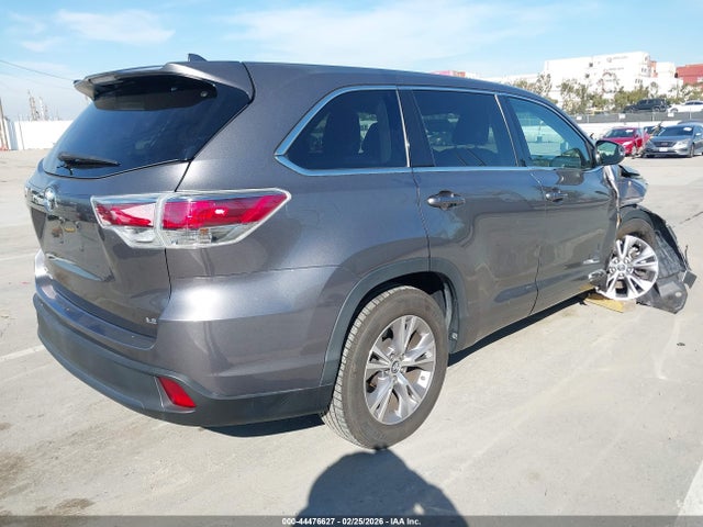 5TDZKRFH7GS186128 Toyota Highlander Le Plus V6