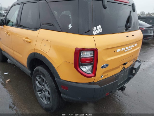 Продаж на аукціоні авто 2022 Ford Bronco Sport Badlands, vin: 3FMCR9D9XNRD36385, номер лоту: 44476733