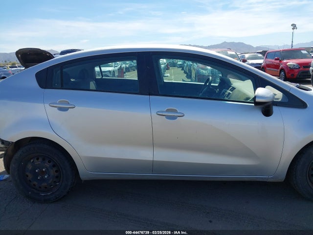 2013 Kia Rio Lx მანქანა იყიდება აუქციონზე, vin: KNADM4A34D6159481, აუქციონის ნომერი: 44476739