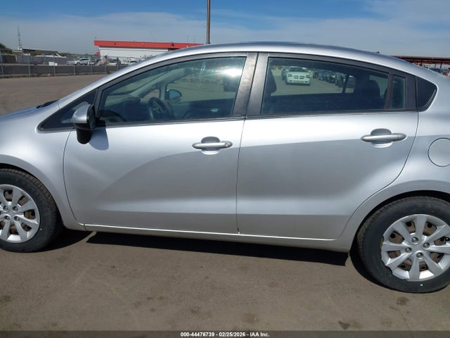 2013 Kia Rio Lx მანქანა იყიდება აუქციონზე, vin: KNADM4A34D6159481, აუქციონის ნომერი: 44476739