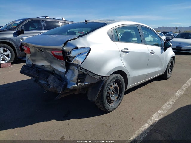 2013 Kia Rio Lx მანქანა იყიდება აუქციონზე, vin: KNADM4A34D6159481, აუქციონის ნომერი: 44476739