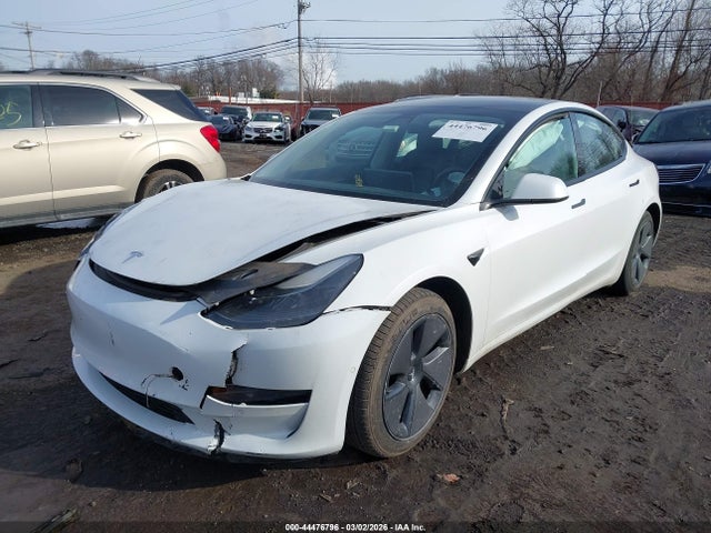 44476796 :رقم المزاد ، 5YJ3E1EB4MF048400 vin ، 2021 Tesla Model 3 Long Range Dual Motor All-wheel Drive مزاد بيع