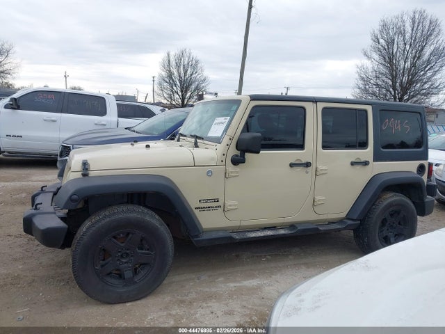44476885 :رقم المزاد ، 1J4BA3H12BL597166 vin ، 2011 Jeep Wrangler Unlimited Sport مزاد بيع