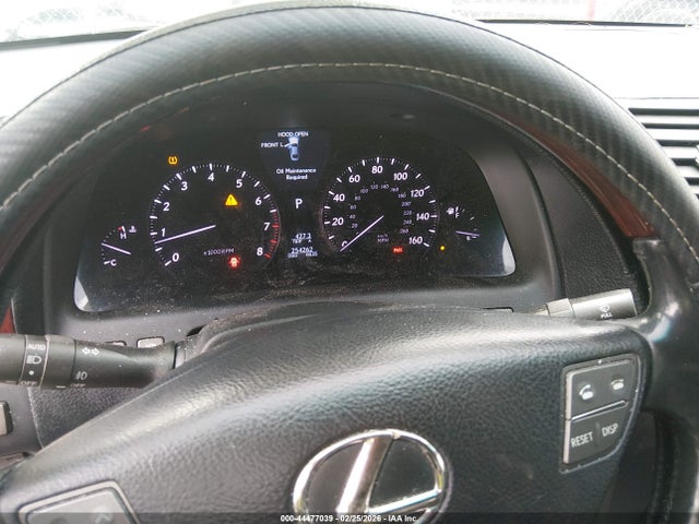 44477039 :رقم المزاد ، JTHBL46F285061897 vin ، 2008 Lexus Ls 460 مزاد بيع