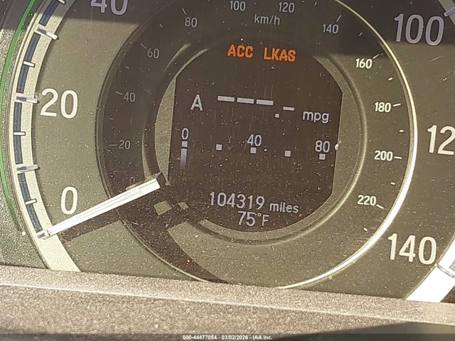 Auction sale of the 2017 Honda Accord Hybrid Touring, vin: JHMCR6F71HC013827, lot number: 44477054