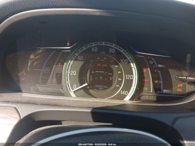 Auction sale of the 2017 Honda Accord Hybrid Touring, vin: JHMCR6F71HC013827, lot number: 44477054