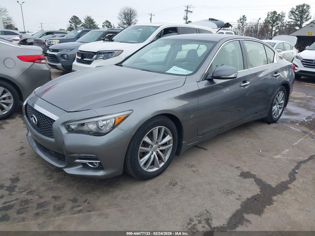 2015 Infiniti Q50 Premium მანქანა იყიდება აუქციონზე, vin: JN1BV7AP8FM345974, აუქციონის ნომერი: 44477133