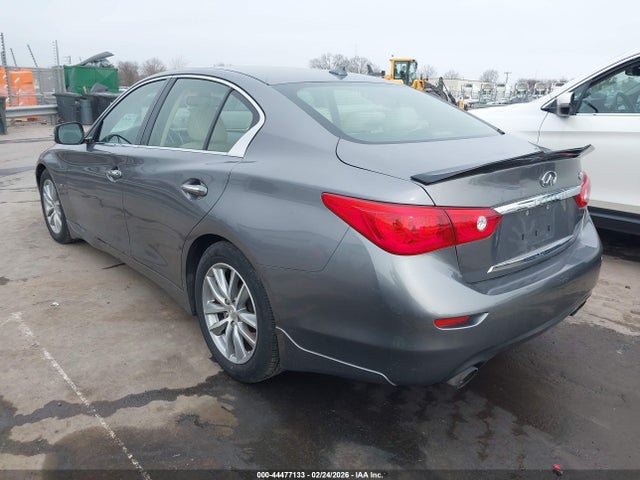 2015 Infiniti Q50 Premium მანქანა იყიდება აუქციონზე, vin: JN1BV7AP8FM345974, აუქციონის ნომერი: 44477133