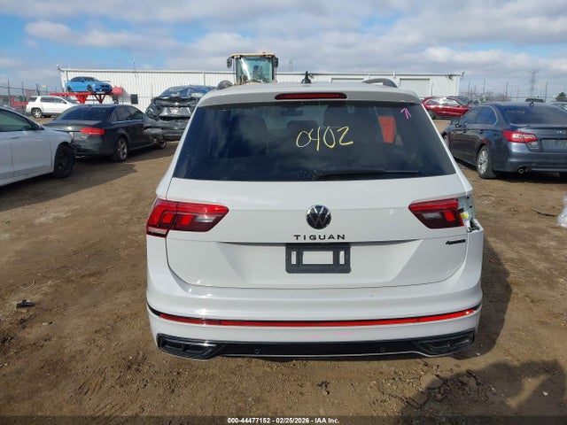 44477152 :رقم المزاد ، 3VV8B7AX4PM129885 vin ، 2023 Volkswagen Tiguan 2.0t Se R-line Black مزاد بيع