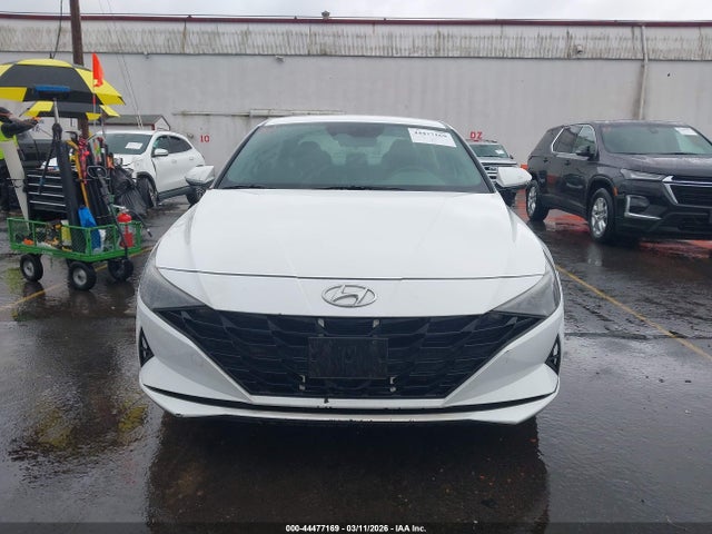 44477169 :رقم المزاد ، KMHLM4AJ1PU045981 vin ، 2023 Hyundai Elantra Hybrid Blue مزاد بيع