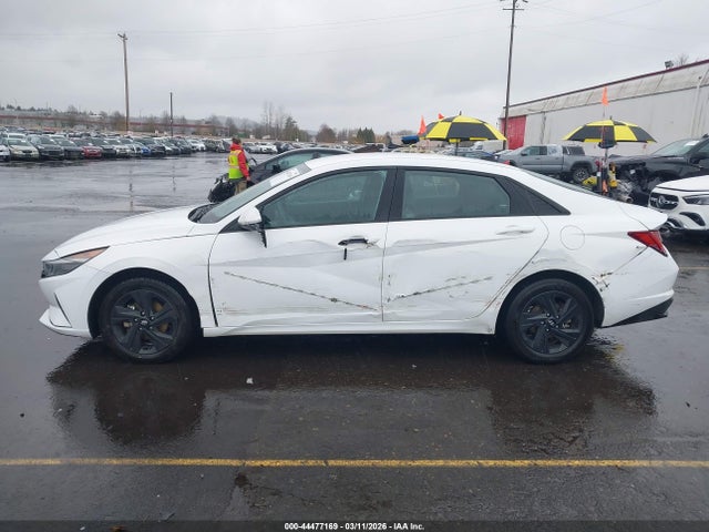 44477169 :رقم المزاد ، KMHLM4AJ1PU045981 vin ، 2023 Hyundai Elantra Hybrid Blue مزاد بيع