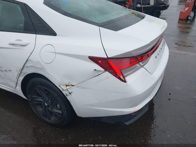 44477169 :رقم المزاد ، KMHLM4AJ1PU045981 vin ، 2023 Hyundai Elantra Hybrid Blue مزاد بيع