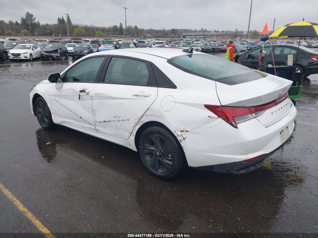 44477169 :رقم المزاد ، KMHLM4AJ1PU045981 vin ، 2023 Hyundai Elantra Hybrid Blue مزاد بيع