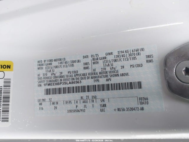 2025 FORD BRONCO 1FMEE8BP3SLA86563 Photo 8