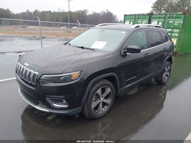 2019 Jeep Cherokee Limited Fwd მანქანა იყიდება აუქციონზე, vin: 1C4PJLDB5KD340734, აუქციონის ნომერი: 44477220