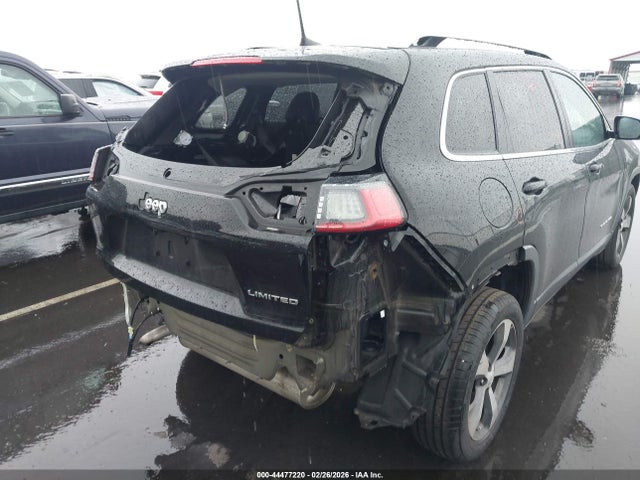 2019 Jeep Cherokee Limited Fwd მანქანა იყიდება აუქციონზე, vin: 1C4PJLDB5KD340734, აუქციონის ნომერი: 44477220