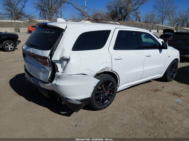 2019 Dodge Durango Srt Awd მანქანა იყიდება აუქციონზე, vin: 1C4SDJGJ5KC550555, აუქციონის ნომერი: 44477267