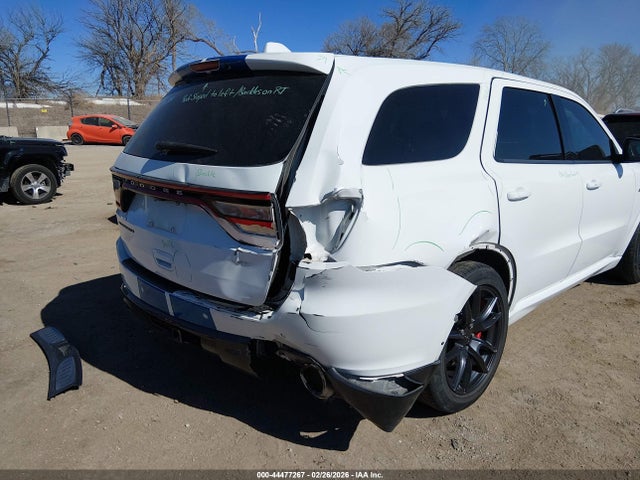 2019 Dodge Durango Srt Awd მანქანა იყიდება აუქციონზე, vin: 1C4SDJGJ5KC550555, აუქციონის ნომერი: 44477267