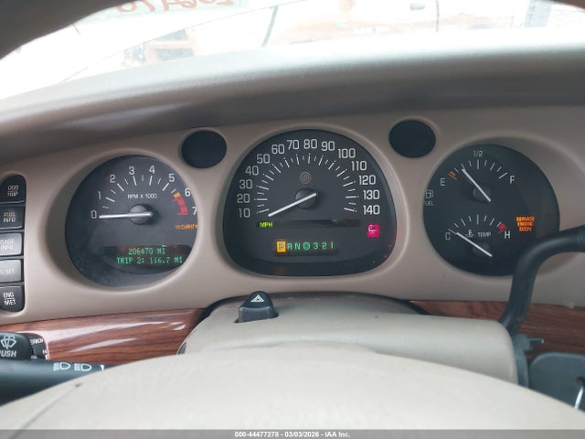2000 Buick Lesabre Custom მანქანა იყიდება აუქციონზე, vin: 1G4HP54K5YU149818, აუქციონის ნომერი: 44477278