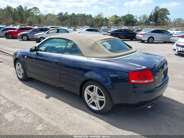 2007 AUDI A4 WAUDF48HX7K021600 Photo 2