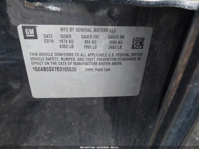 2014 CADILLAC ATS 1G6AB5SX7E0165530 Photo 8