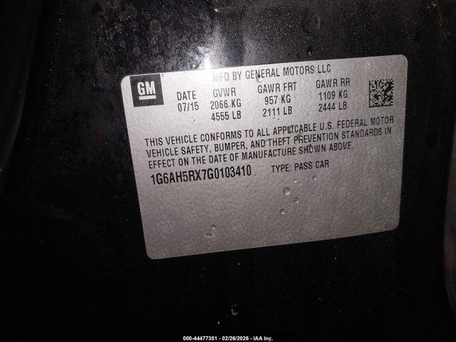 2016 CADILLAC ATS 1G6AH5RX7G0103410 Photo 8