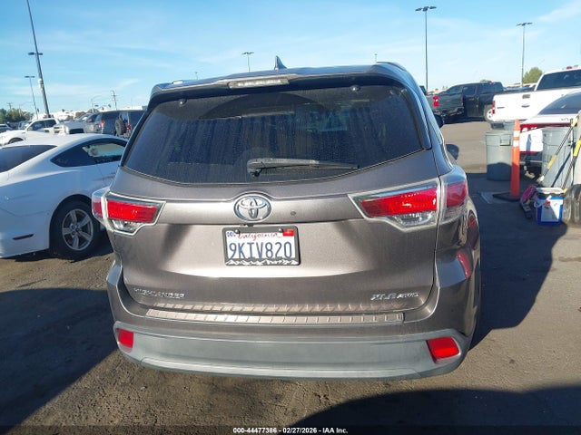5TDJKRFH3FS223297 Toyota Highlander Xle V6