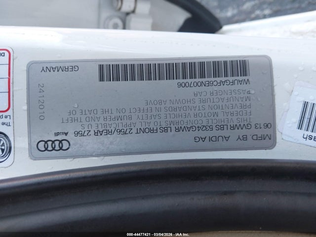 2014 AUDI A6 WAUFGAFC6EN007006 Photo 8