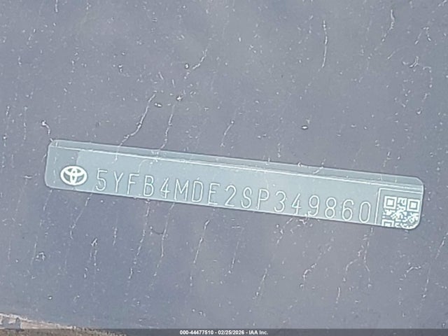 Toyota COROLLA LE 2025 5YFB4MDE2SP349860 Image 9