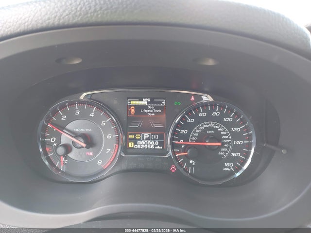 JF1VA1L65J8832886 Subaru Wrx Limited