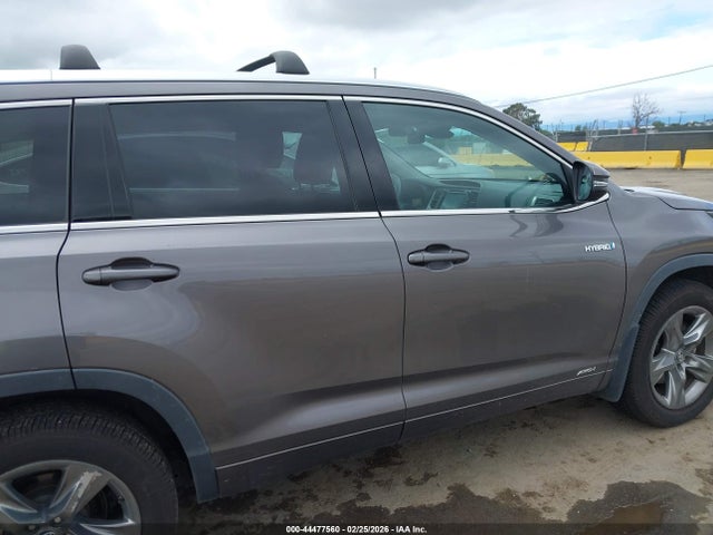 5TDDGRFH3KS052754 Toyota Highlander Hybrid Limited Platinum