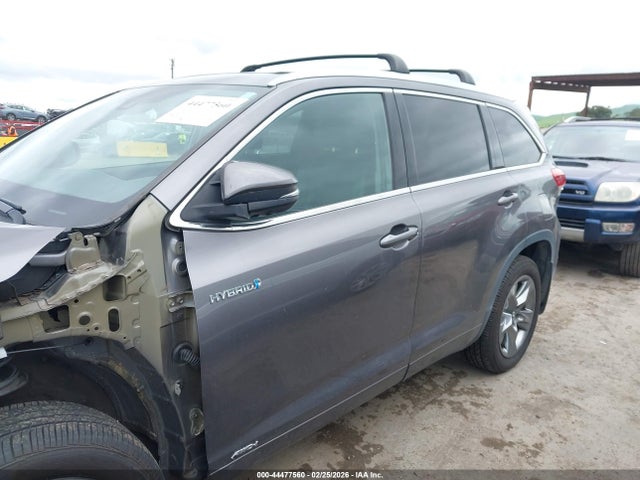 5TDDGRFH3KS052754 Toyota Highlander Hybrid Limited Platinum